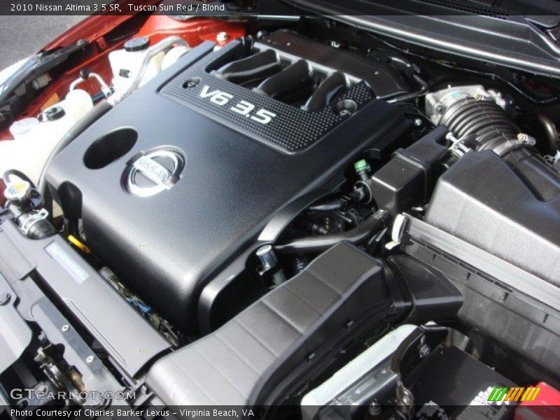 Tuscan Sun Red / Blond 2010 Nissan Altima 3.5 SR