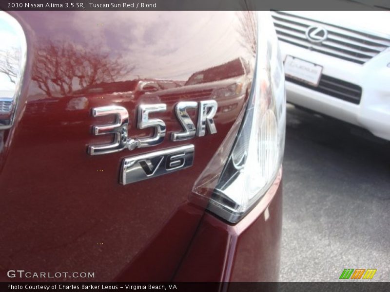 Tuscan Sun Red / Blond 2010 Nissan Altima 3.5 SR