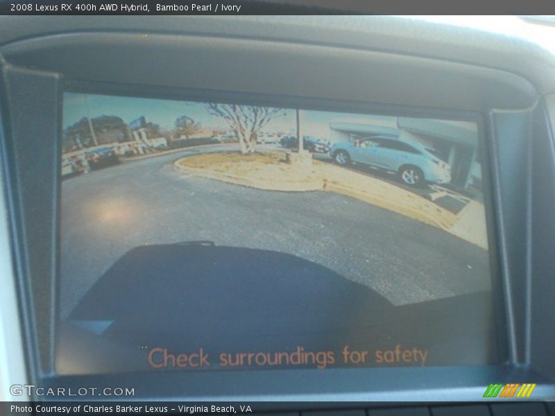 Bamboo Pearl / Ivory 2008 Lexus RX 400h AWD Hybrid