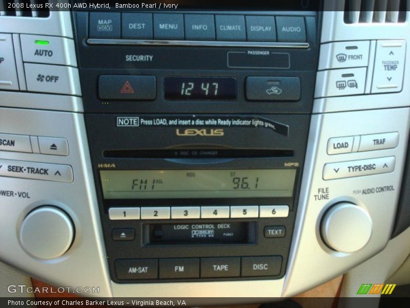 Bamboo Pearl / Ivory 2008 Lexus RX 400h AWD Hybrid