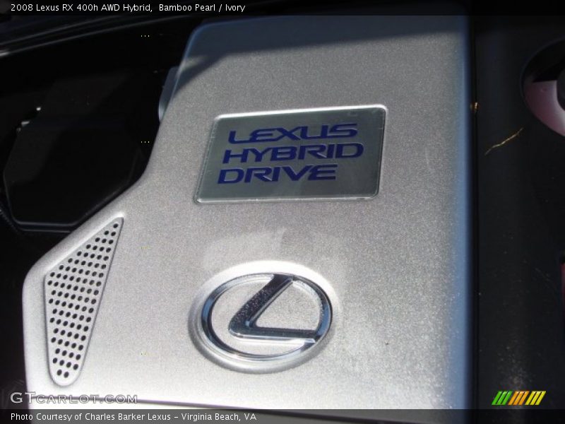 Bamboo Pearl / Ivory 2008 Lexus RX 400h AWD Hybrid