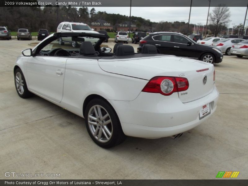 Candy White / Titan Black 2009 Volkswagen Eos Lux