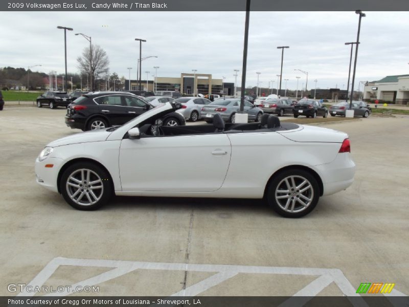 Candy White / Titan Black 2009 Volkswagen Eos Lux