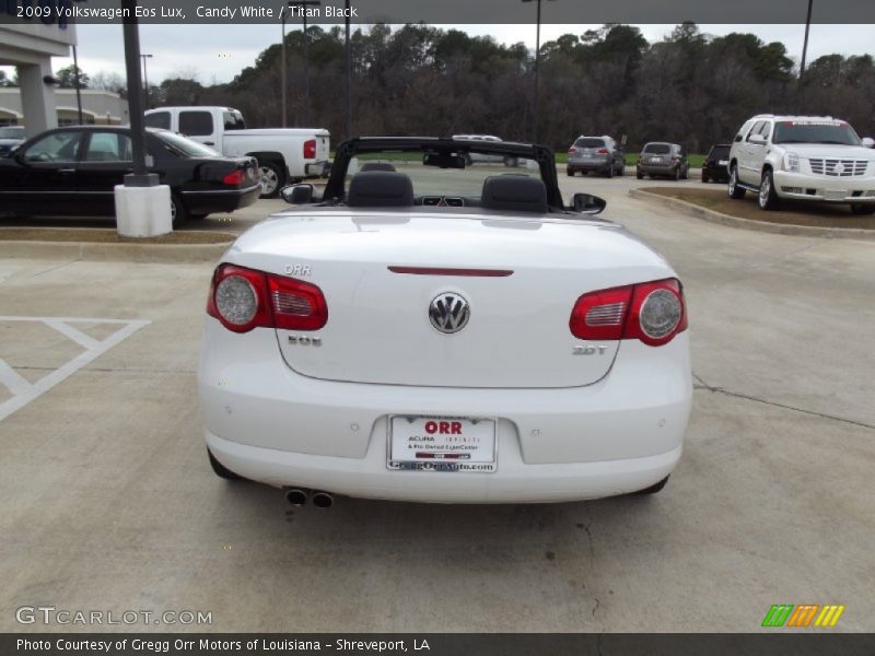Candy White / Titan Black 2009 Volkswagen Eos Lux