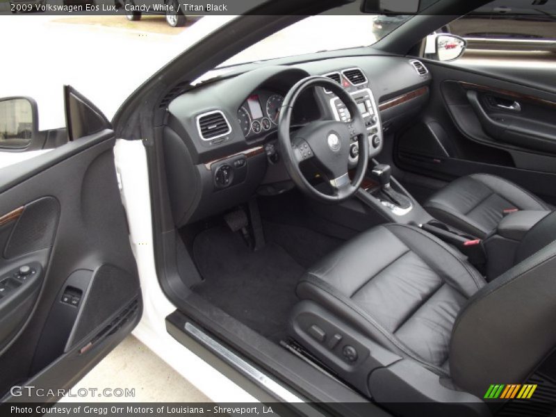 Candy White / Titan Black 2009 Volkswagen Eos Lux