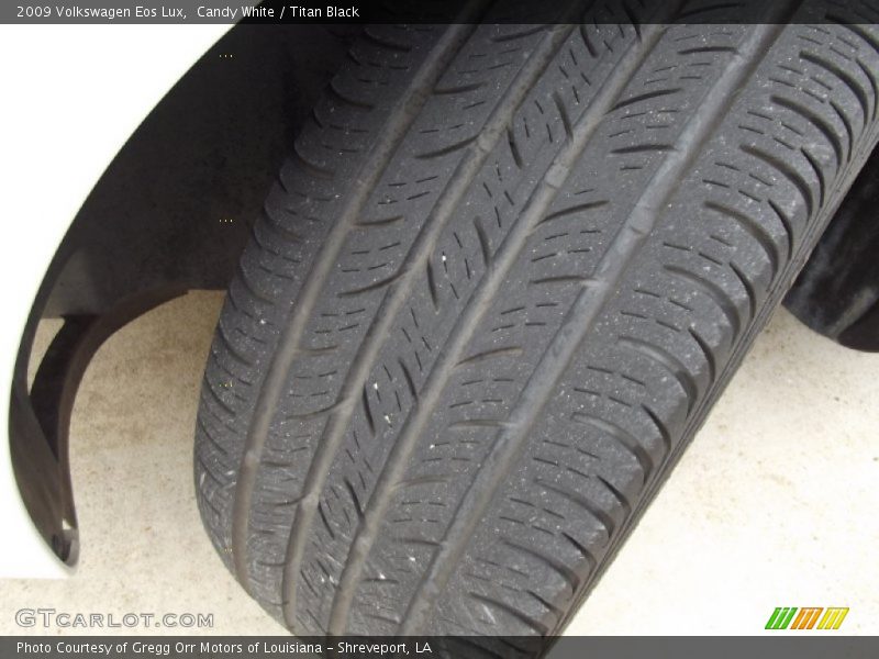 Candy White / Titan Black 2009 Volkswagen Eos Lux