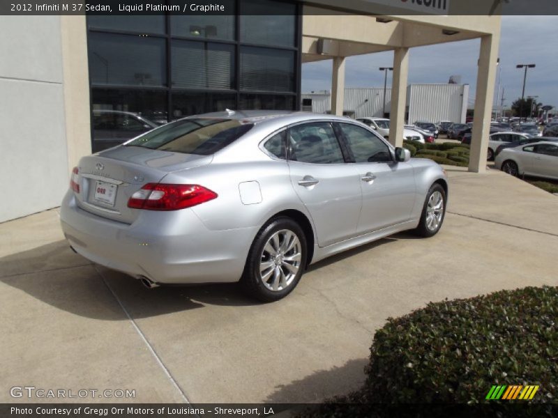 Liquid Platinum / Graphite 2012 Infiniti M 37 Sedan