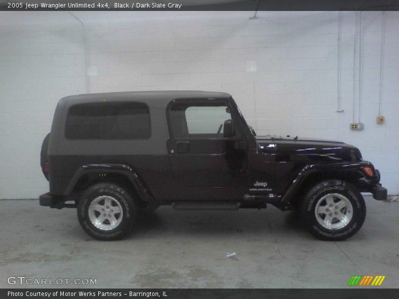 Black / Dark Slate Gray 2005 Jeep Wrangler Unlimited 4x4