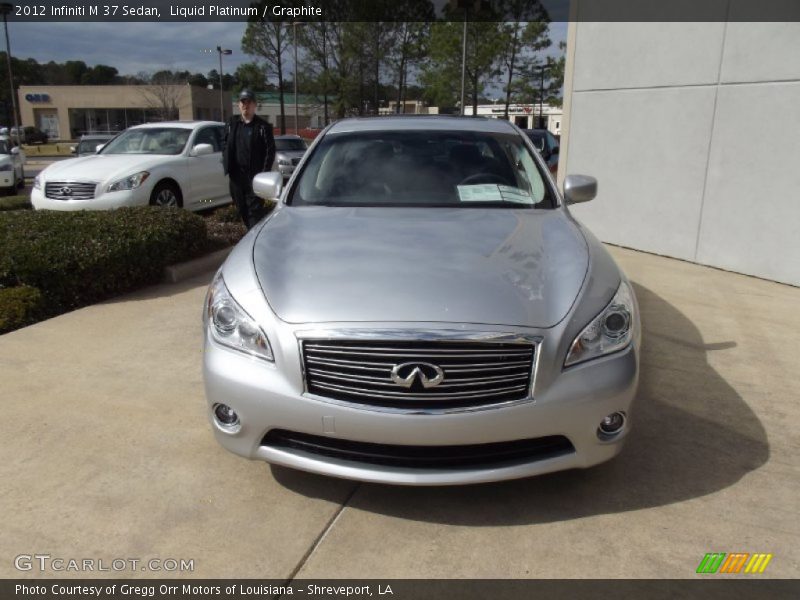 Liquid Platinum / Graphite 2012 Infiniti M 37 Sedan