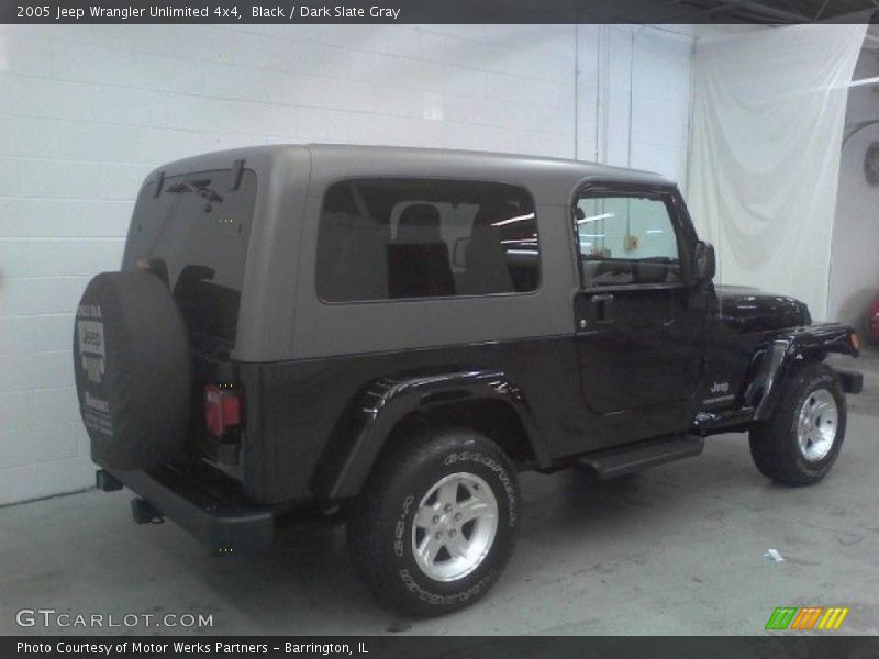 Black / Dark Slate Gray 2005 Jeep Wrangler Unlimited 4x4