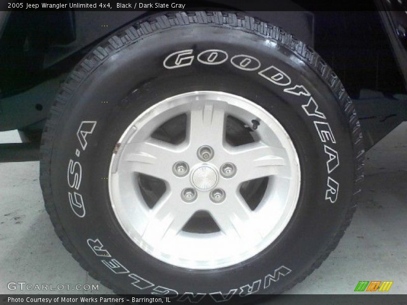 Black / Dark Slate Gray 2005 Jeep Wrangler Unlimited 4x4