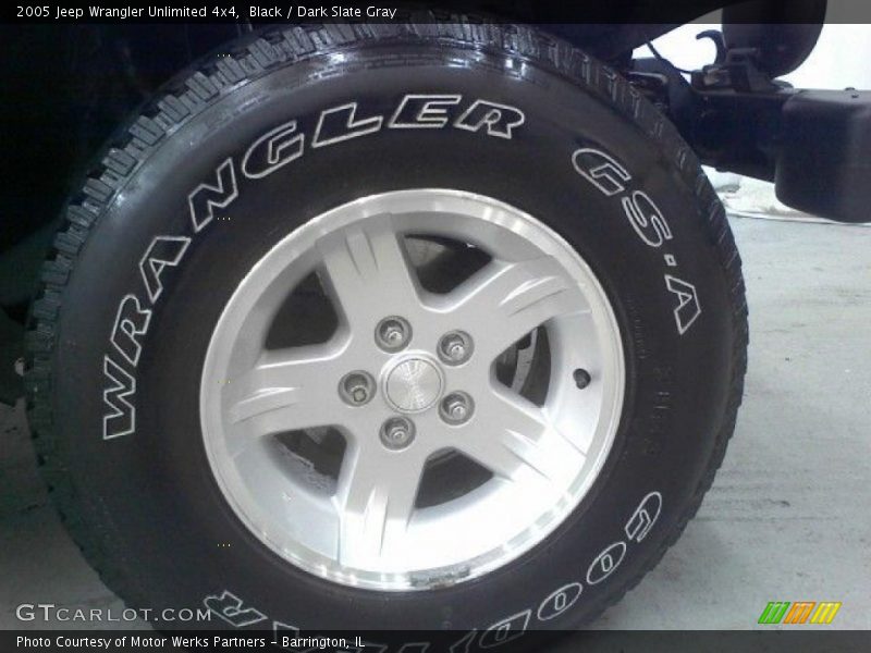 Black / Dark Slate Gray 2005 Jeep Wrangler Unlimited 4x4