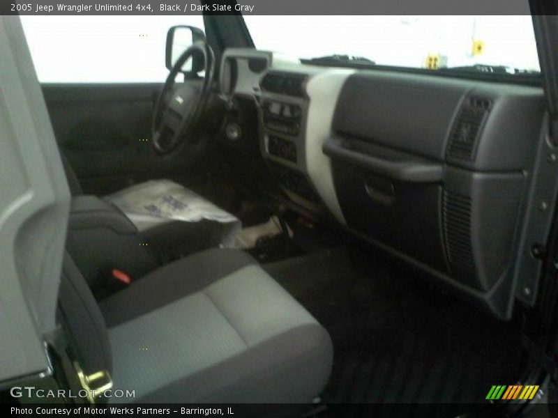 Black / Dark Slate Gray 2005 Jeep Wrangler Unlimited 4x4