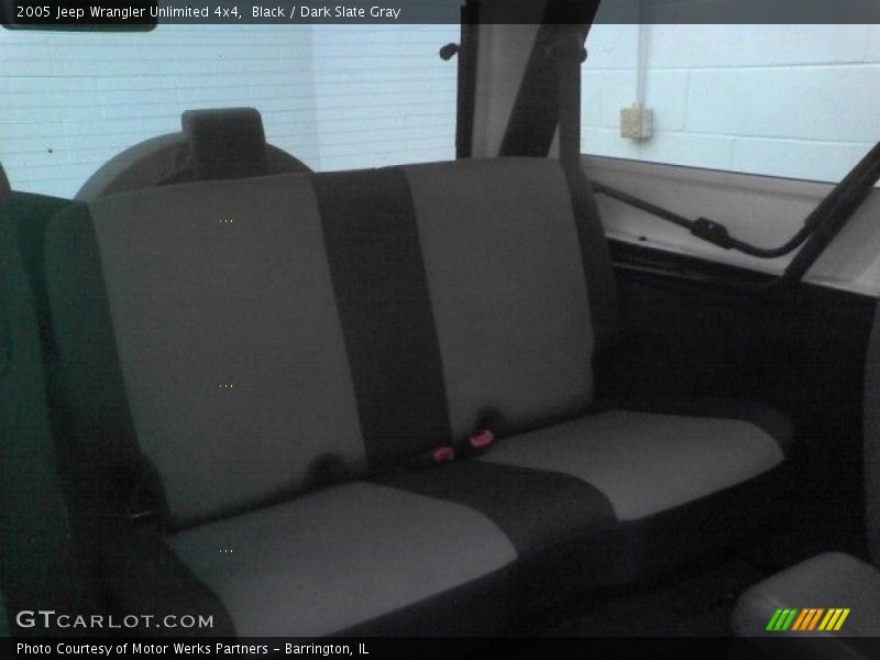Black / Dark Slate Gray 2005 Jeep Wrangler Unlimited 4x4