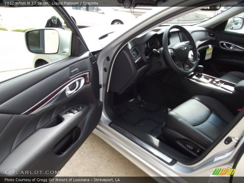 Liquid Platinum / Graphite 2012 Infiniti M 37 Sedan