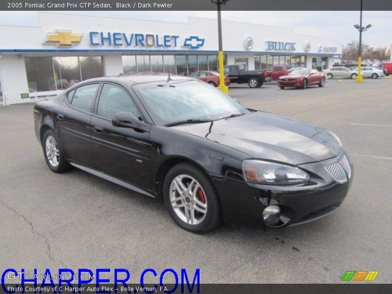 Black / Dark Pewter 2005 Pontiac Grand Prix GTP Sedan