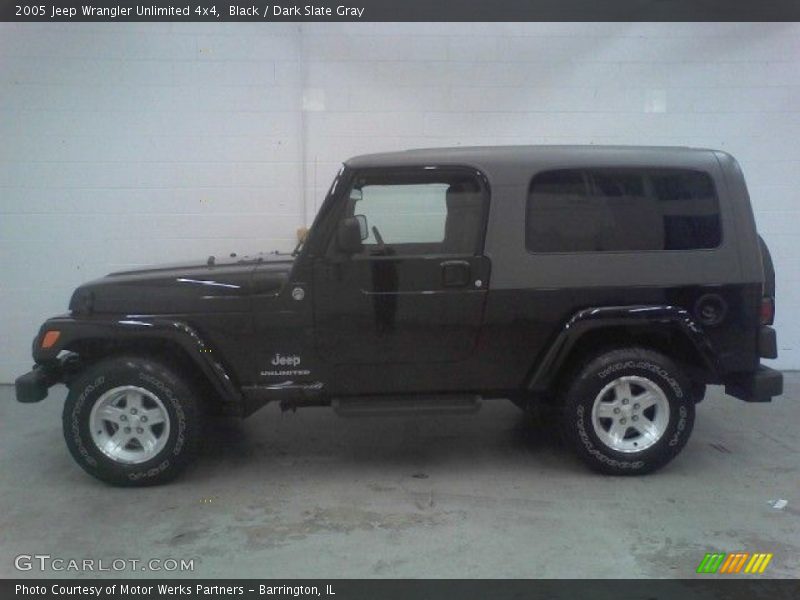 Black / Dark Slate Gray 2005 Jeep Wrangler Unlimited 4x4