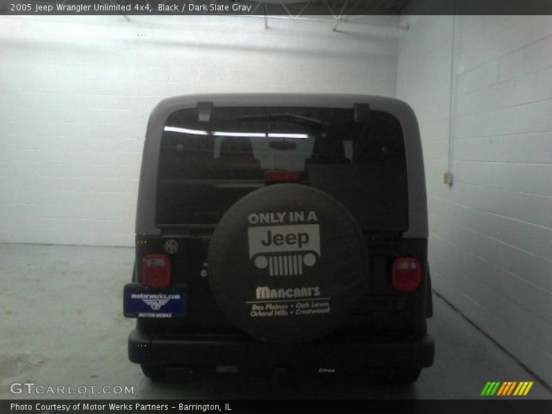 Black / Dark Slate Gray 2005 Jeep Wrangler Unlimited 4x4