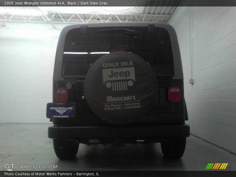 Black / Dark Slate Gray 2005 Jeep Wrangler Unlimited 4x4