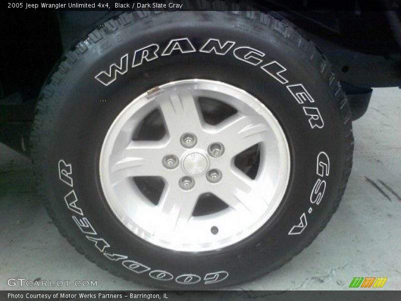 Black / Dark Slate Gray 2005 Jeep Wrangler Unlimited 4x4