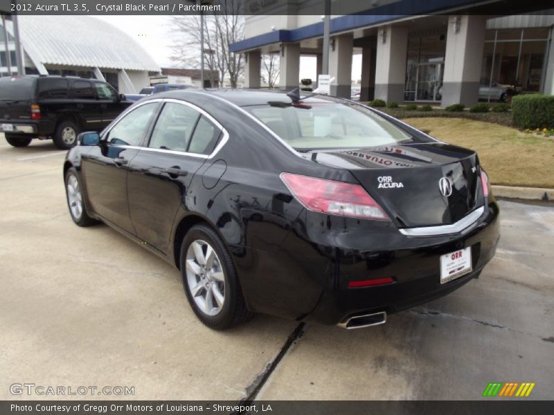 Crystal Black Pearl / Parchment 2012 Acura TL 3.5