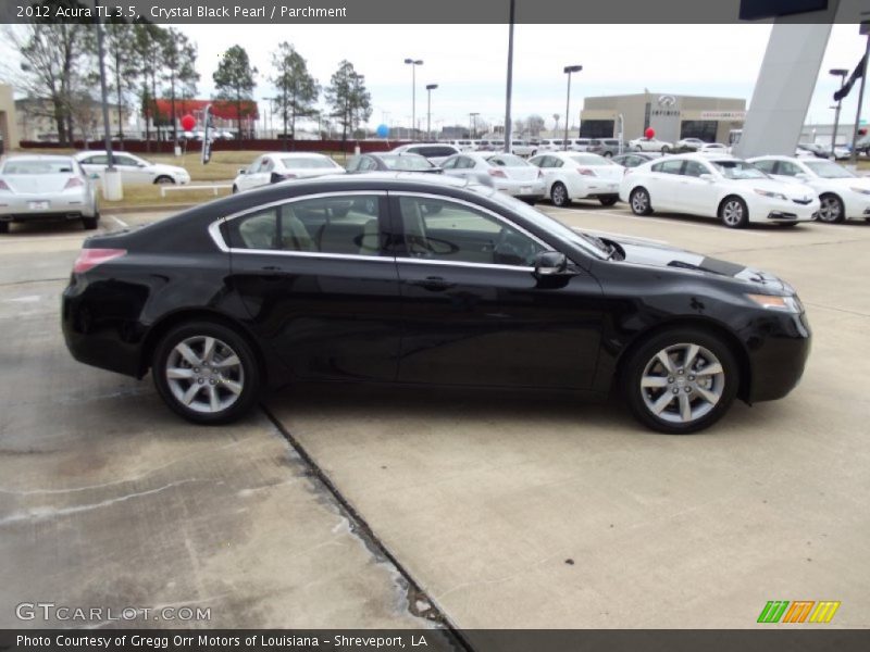 Crystal Black Pearl / Parchment 2012 Acura TL 3.5