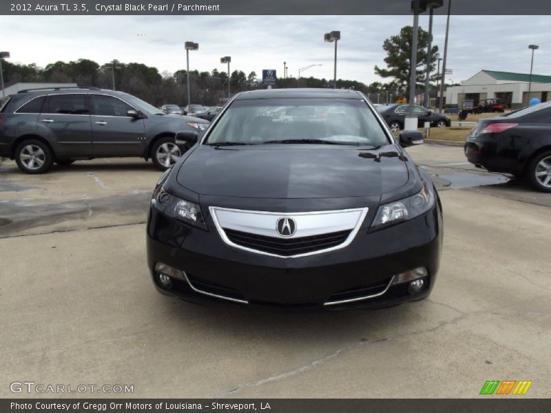 Crystal Black Pearl / Parchment 2012 Acura TL 3.5