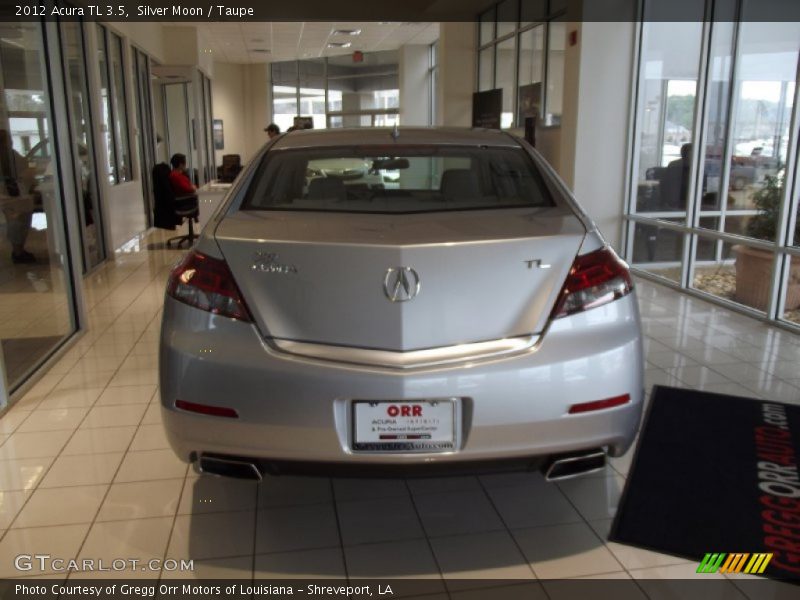 Silver Moon / Taupe 2012 Acura TL 3.5