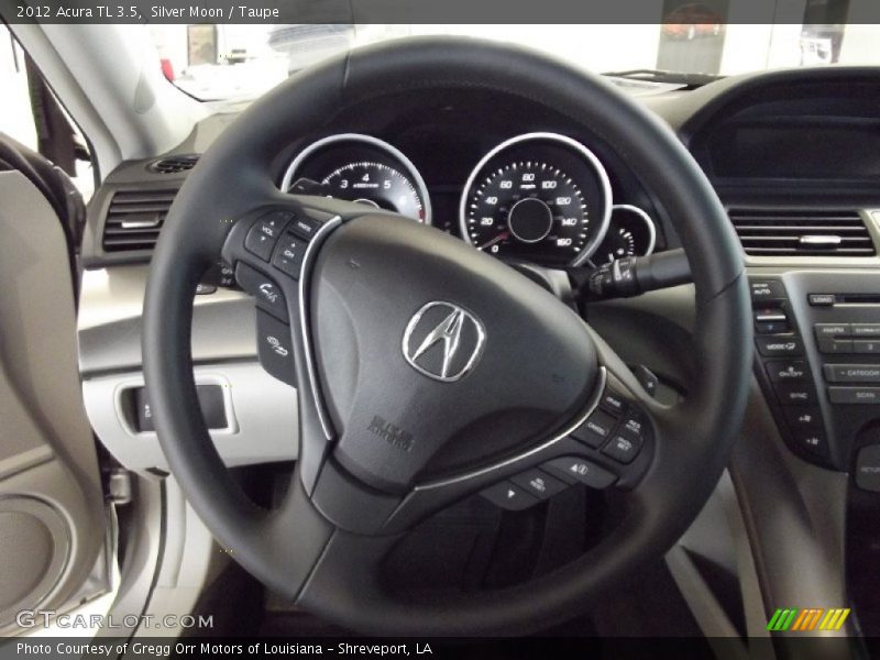 Silver Moon / Taupe 2012 Acura TL 3.5
