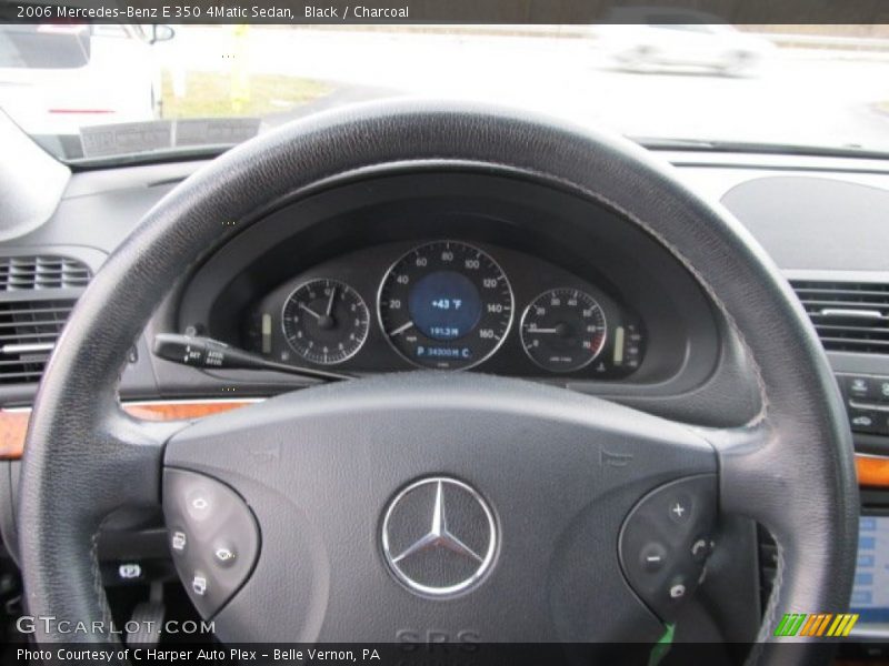 Black / Charcoal 2006 Mercedes-Benz E 350 4Matic Sedan