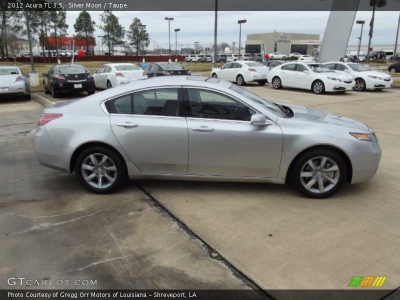 Silver Moon / Taupe 2012 Acura TL 3.5