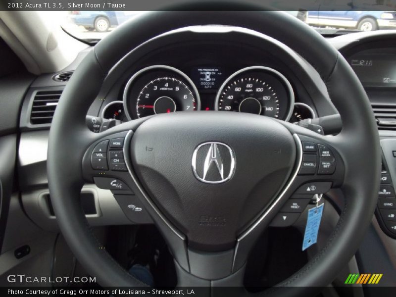 Silver Moon / Taupe 2012 Acura TL 3.5