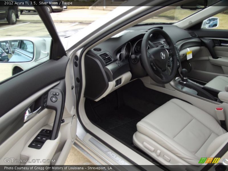 Silver Moon / Taupe 2012 Acura TL 3.5