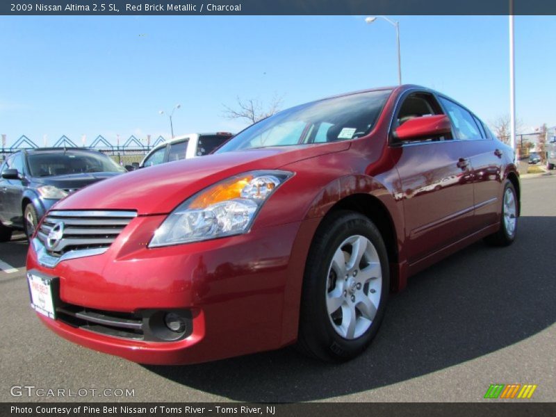 Red Brick Metallic / Charcoal 2009 Nissan Altima 2.5 SL