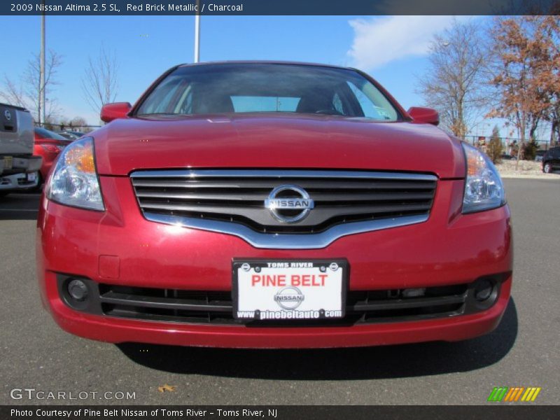 Red Brick Metallic / Charcoal 2009 Nissan Altima 2.5 SL