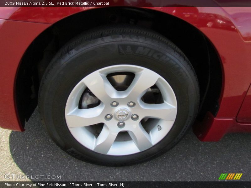 Red Brick Metallic / Charcoal 2009 Nissan Altima 2.5 SL