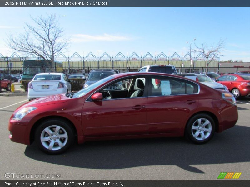 Red Brick Metallic / Charcoal 2009 Nissan Altima 2.5 SL