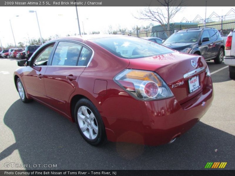 Red Brick Metallic / Charcoal 2009 Nissan Altima 2.5 SL