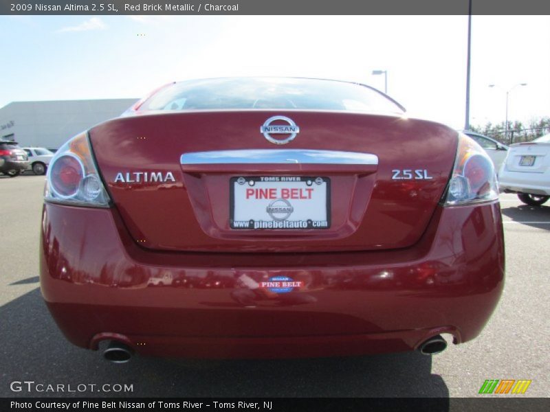 Red Brick Metallic / Charcoal 2009 Nissan Altima 2.5 SL