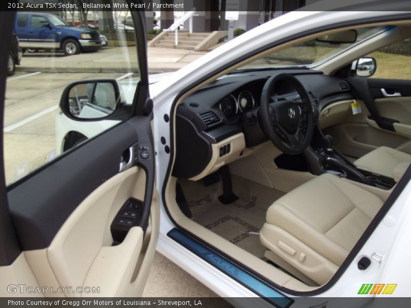 Bellanova White Pearl / Parchment 2012 Acura TSX Sedan