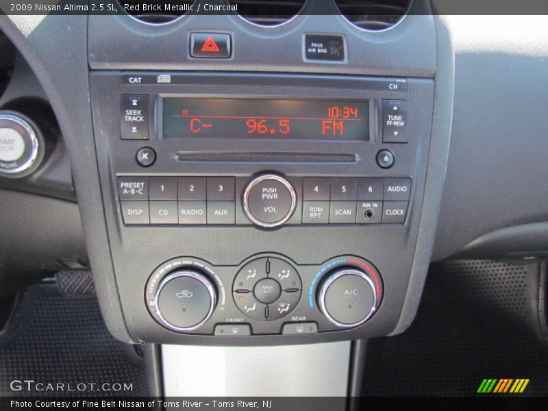 Red Brick Metallic / Charcoal 2009 Nissan Altima 2.5 SL