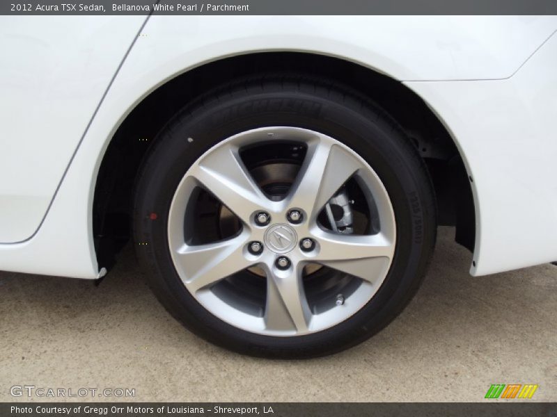 Bellanova White Pearl / Parchment 2012 Acura TSX Sedan