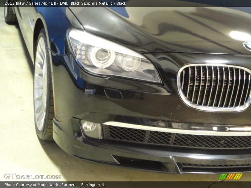 Black Sapphire Metallic / Black 2012 BMW 7 Series Alpina B7 LWB