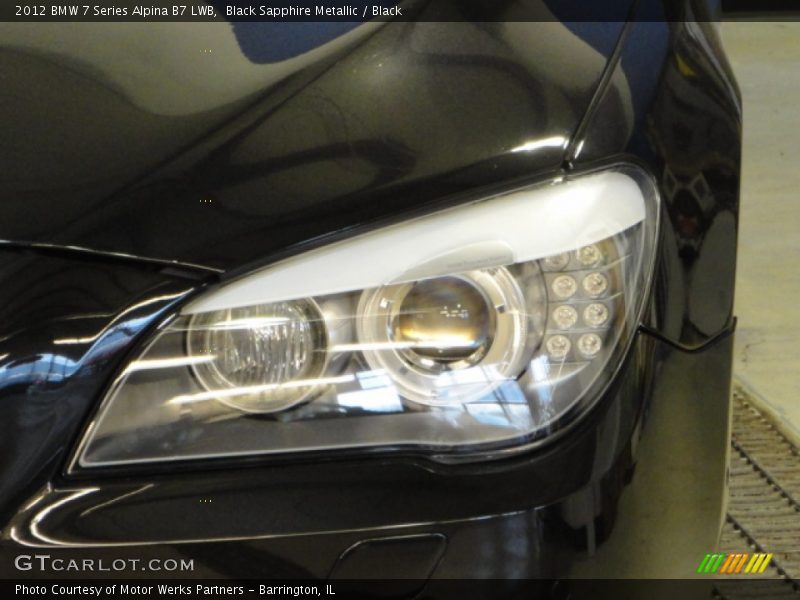 Black Sapphire Metallic / Black 2012 BMW 7 Series Alpina B7 LWB