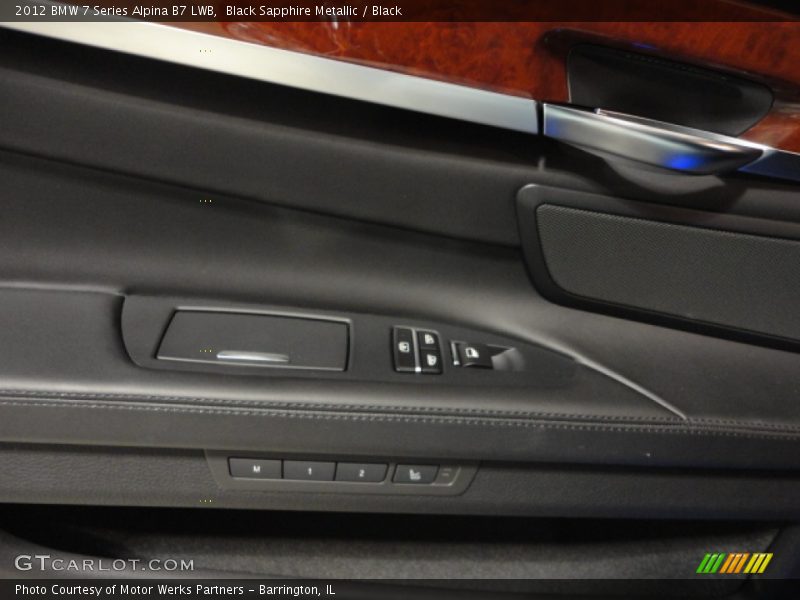 Black Sapphire Metallic / Black 2012 BMW 7 Series Alpina B7 LWB