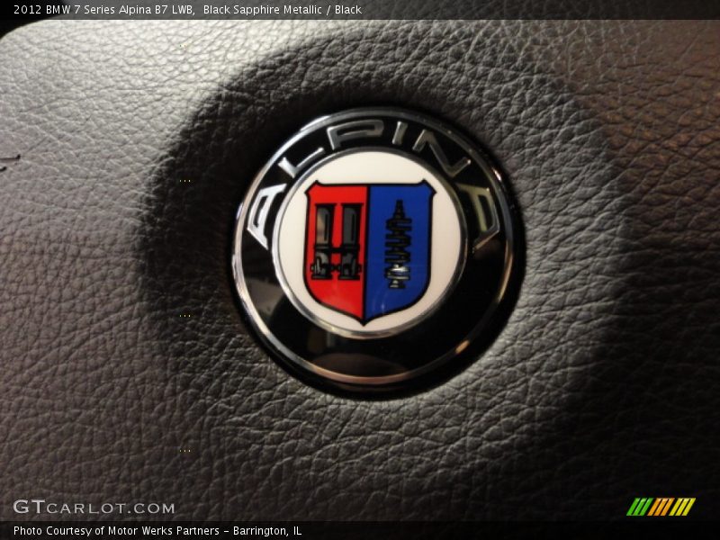  2012 7 Series Alpina B7 LWB Logo