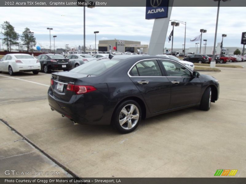 Graphite Luster Metallic / Ebony 2012 Acura TSX Sedan