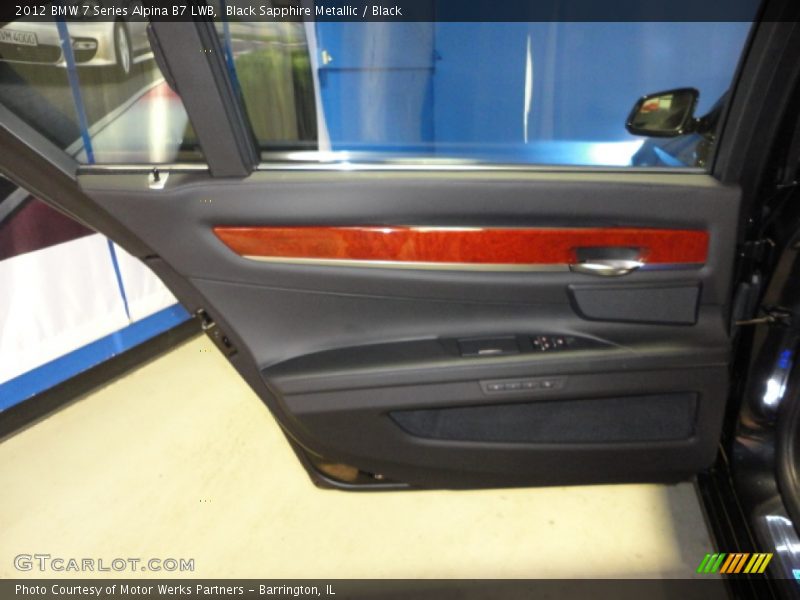 Black Sapphire Metallic / Black 2012 BMW 7 Series Alpina B7 LWB