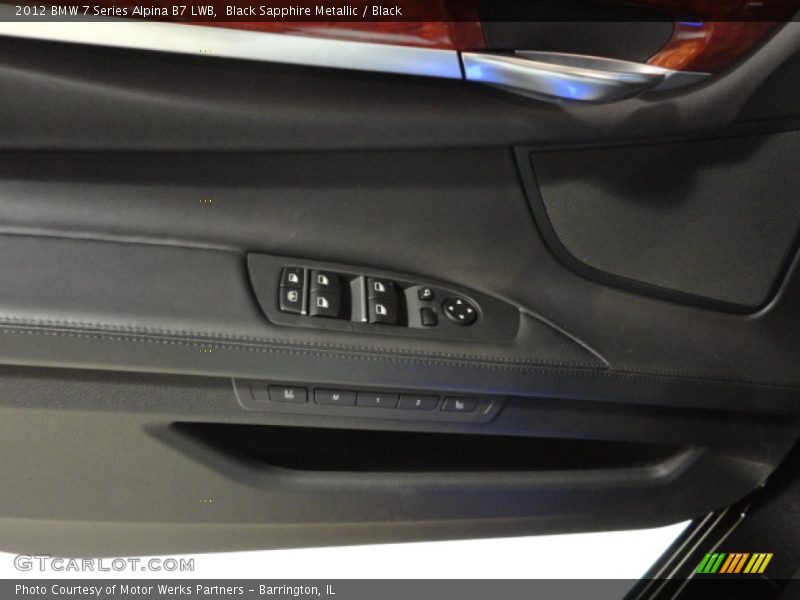 Black Sapphire Metallic / Black 2012 BMW 7 Series Alpina B7 LWB
