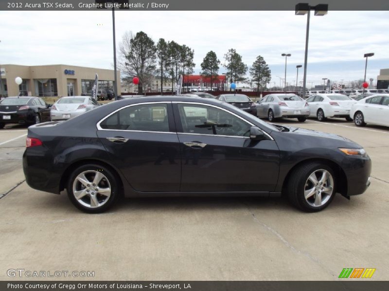 Graphite Luster Metallic / Ebony 2012 Acura TSX Sedan